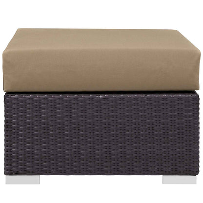 Patio Elegance Outdoor Sectional Set - 10-Piece Convene Lounge Set by Modway