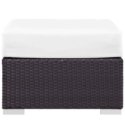 Patio Elegance Outdoor Sectional Set - 10-Piece Convene Lounge Set by Modway